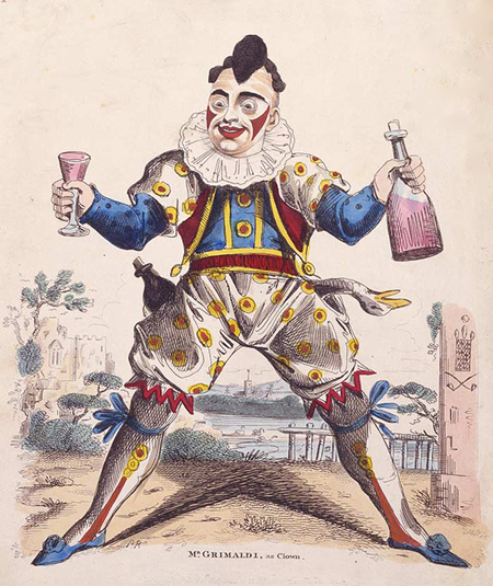 Joseph Grimaldi, Clown 1778-1837 © First Night Design