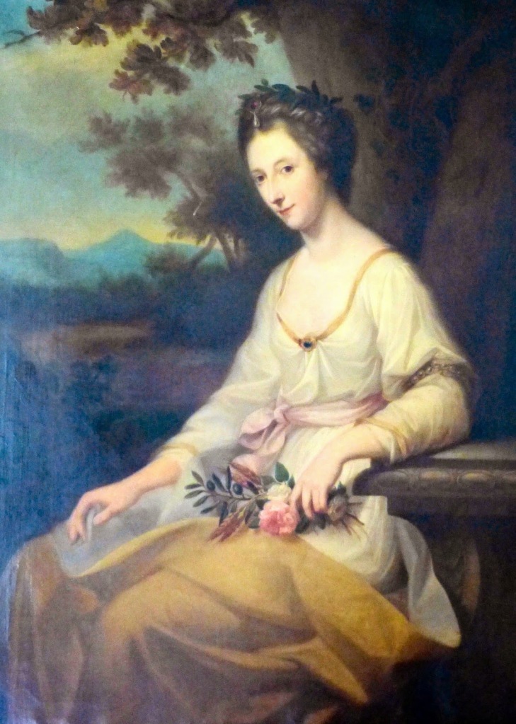 Anne Seymour Damer after Angelica Kauffman (c1800)