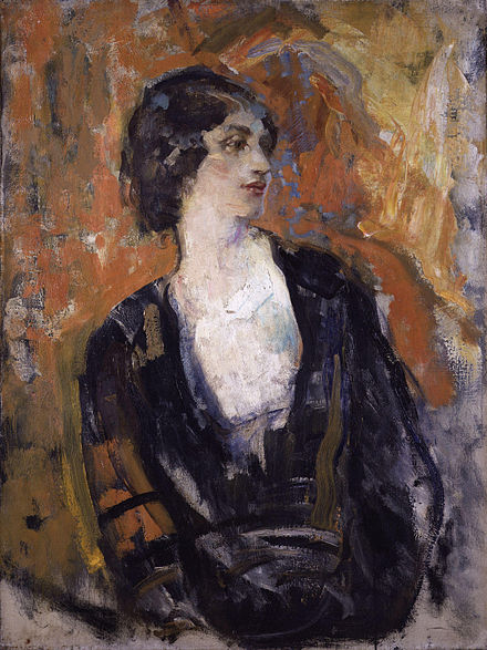 Portrait of Lillah McCarthy by Ambrose McEvoy, circa 1920