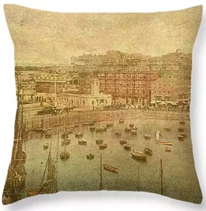Buy Margate Translated Cushion from Fine Art England