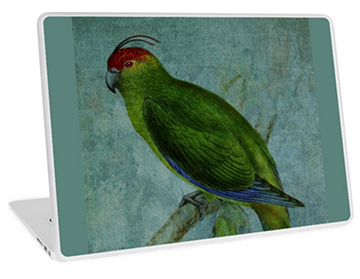 Parrot Fashion Laptop Skin © Sarah Vernon - Buy at Redbubble